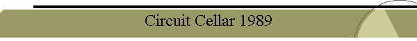 Circuit Cellar 1989