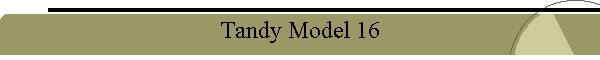 Tandy Model 16